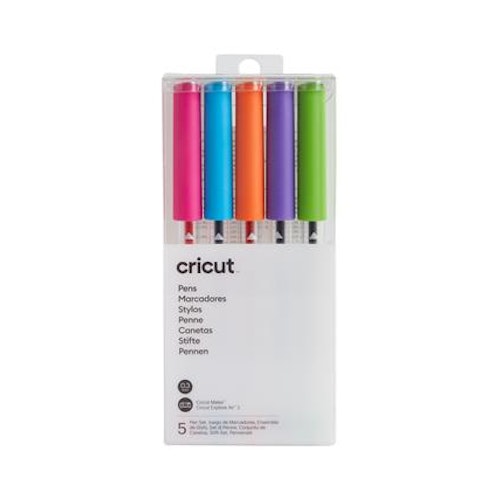 Cricut Explore/Maker Extra Fine Point Pen Set 5-pack (Brights)