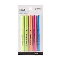 Cricut Explore/Maker Infusible Ink Neons Medium Point Pen Set 5-pack