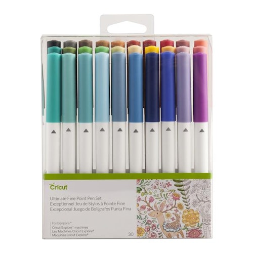 Cricut Explore/Maker Fine Point Pen Set 30-pack (Ultimate)