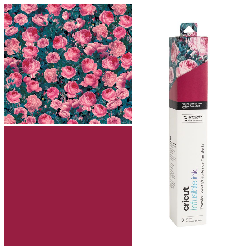 Cricut Infusible Ink Transfer Sheets 2-pack (Cabbage Rose)