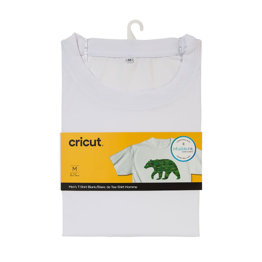Cricut Infusible Ink Men's White T-Shirt (XXL)