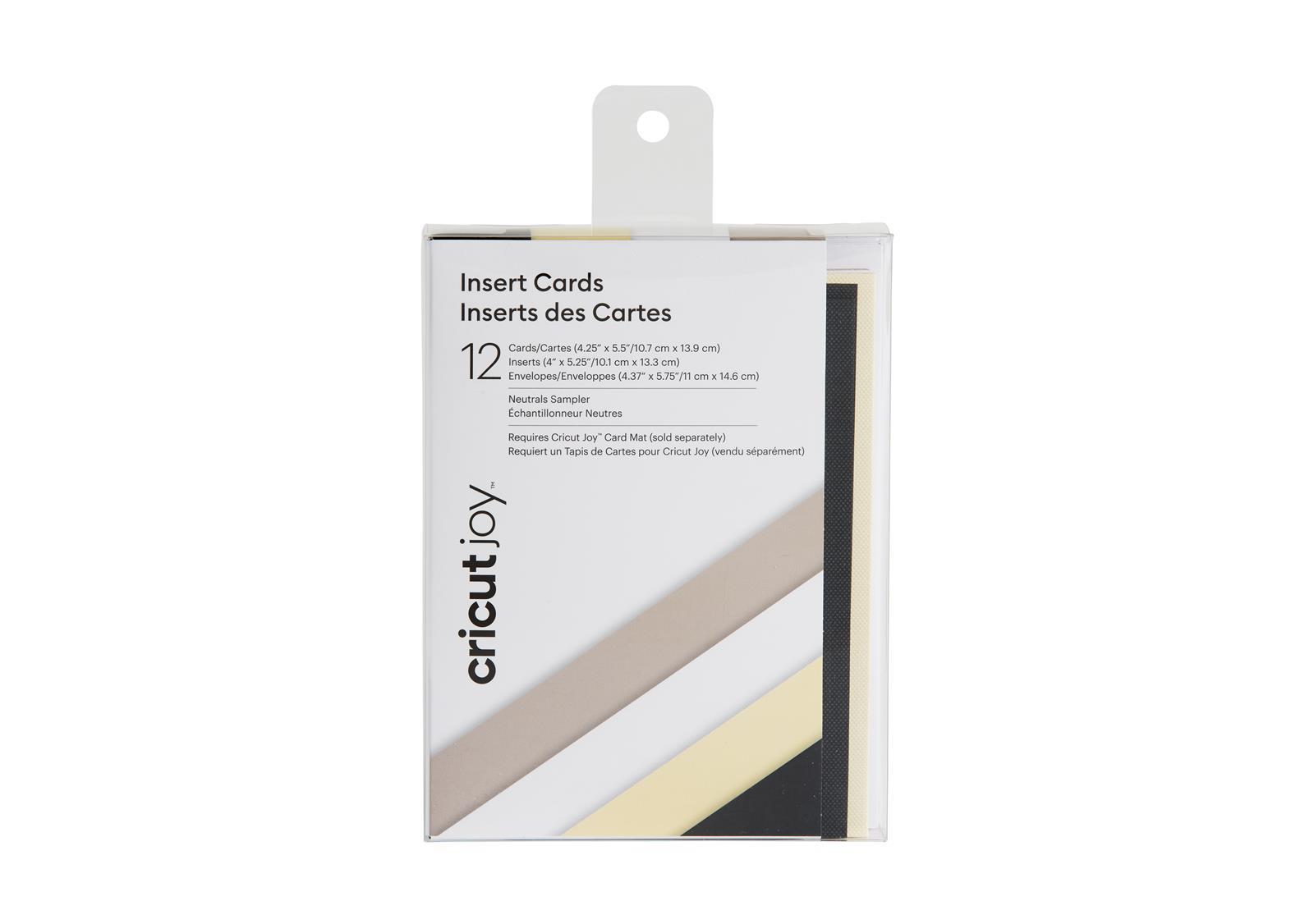 Cricut Joy Insert Cards 12-pack (Neutrals)