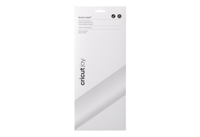 Cricut Joy Smart Label Writable White Permanent  14x33cm 4 sheets