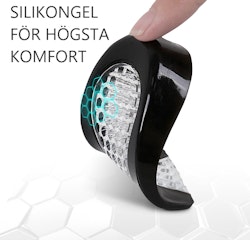 Hälinlägg hälsporre, stötdämpande u-formade 2st