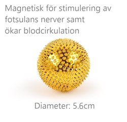 Massageboll, fotmassage med magnetterapi