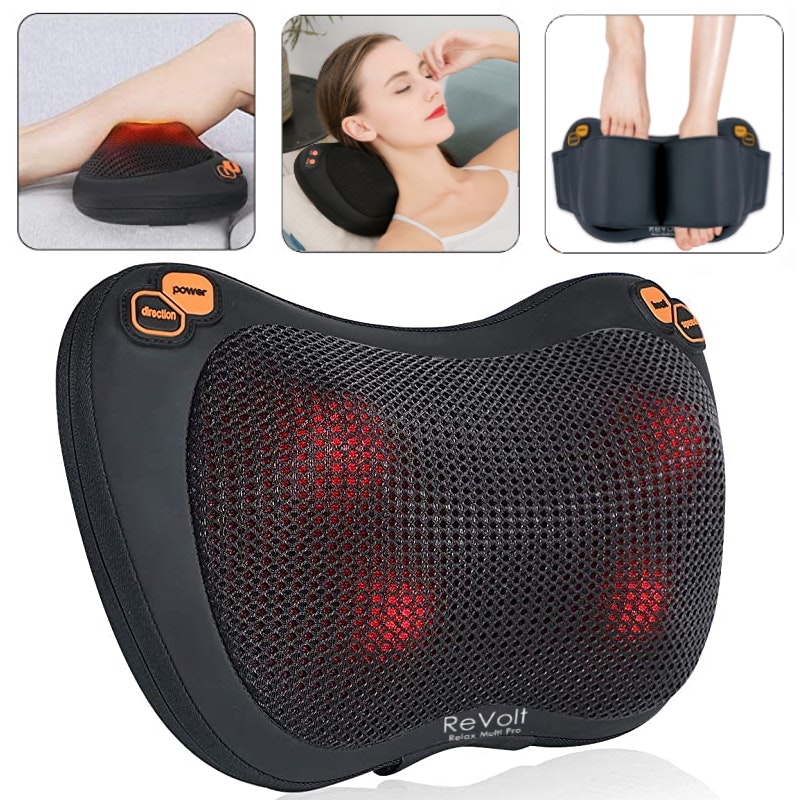 Massagekudde för fötter och kropp, sladdfri