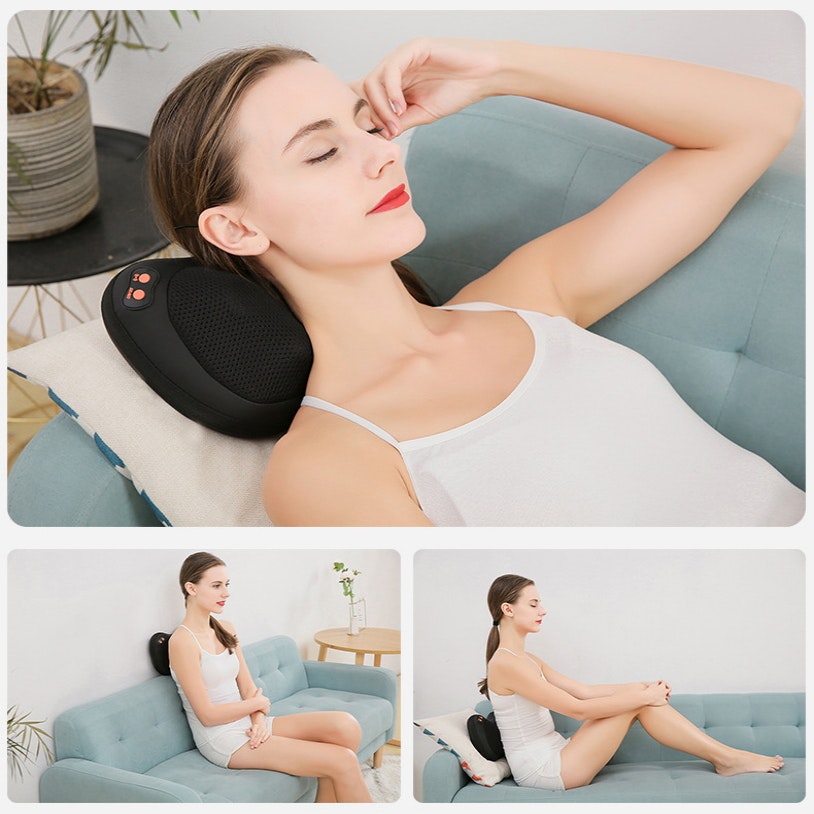 Massagekudde för fötter och kropp, sladdfri