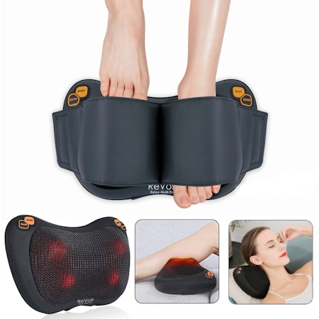 Massagekudde för fötter och kropp, sladdfri