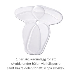 Skoskav kit, självhäftande, silikon