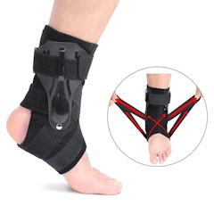 Fotledsskydd stabiliserande, ergonomiska skenor, justerbart