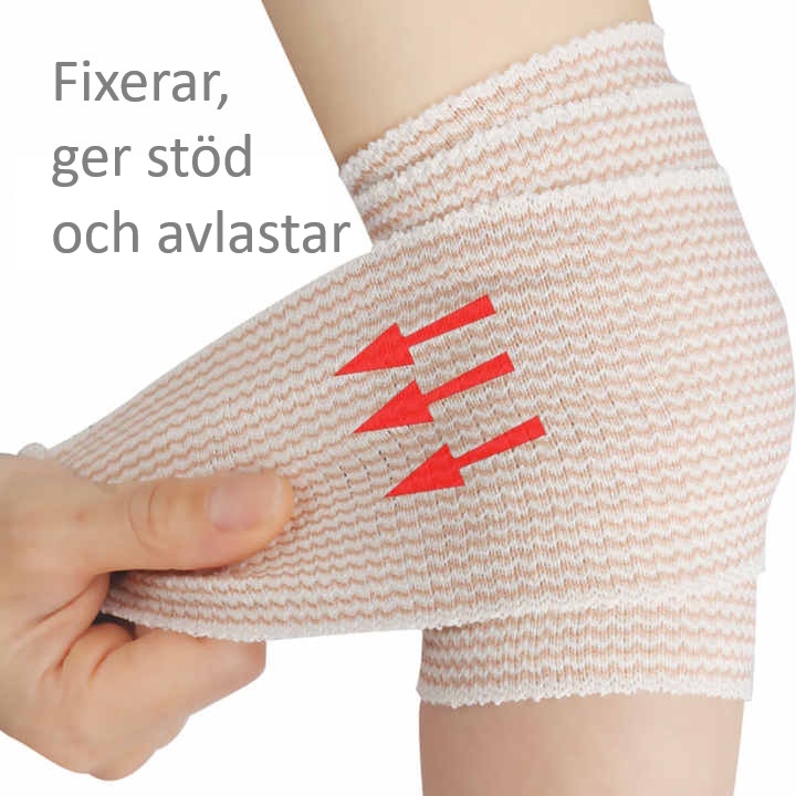 Stödbandage, elastisk binda