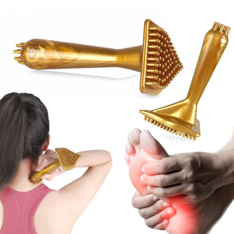Massageverktyg med 3 sidor, triggerpunktsterapi