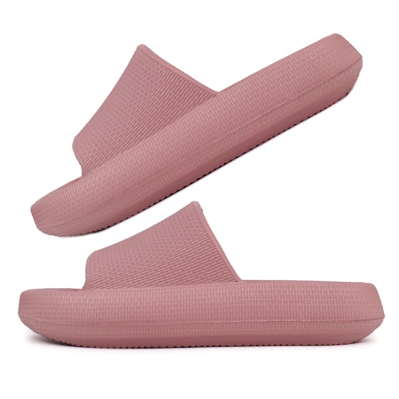 Premium cloud tofflor BLUSH, mjuka stötdämpande