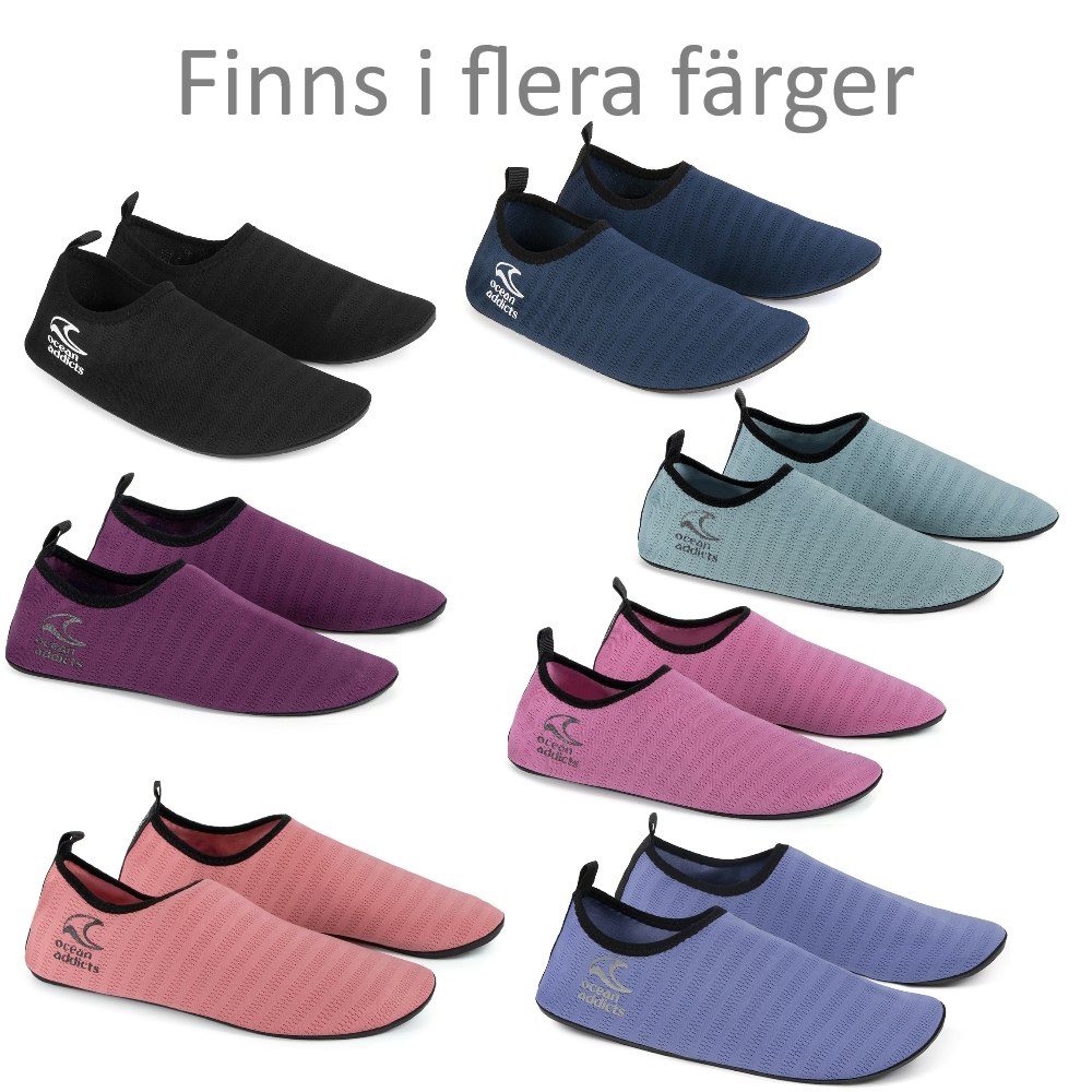 Badskor Ibiza Unisex SVART
