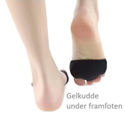 Framfotsinlägg, mjuk gelkudde 2st