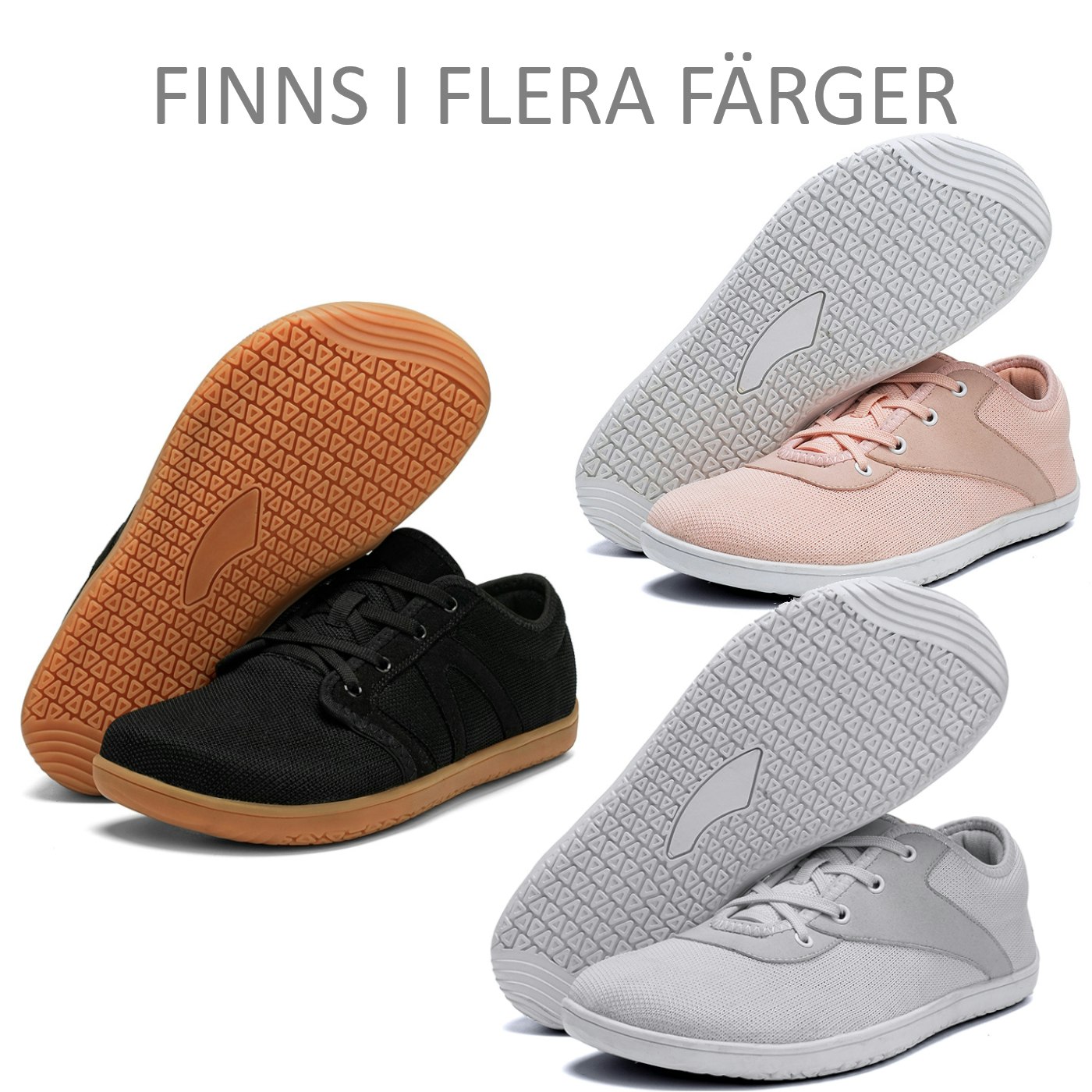 Barfotaskor Casual SVART