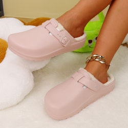 Premium fodrade justerbara cloud tofflor ROSA