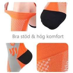 Stödstrumpor Sport, Klass 1, 15-21mmHg, ORANGE