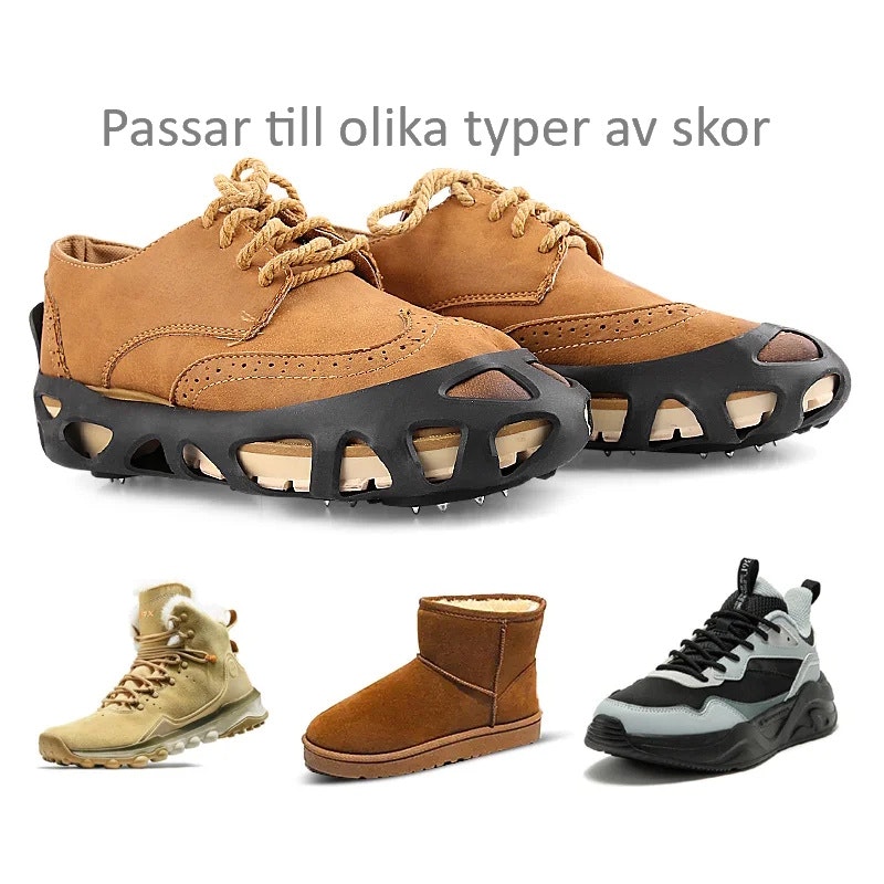Broddar, halkskydd, 30 taggar