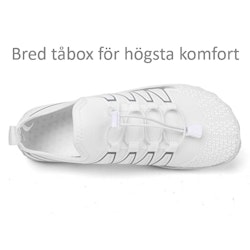 Barfotaskor Sport VIT
