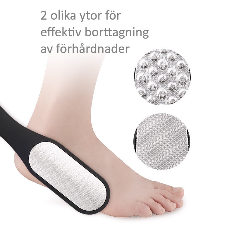 Fotfil 3 i 1 Svart