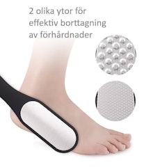 Fotfil 3 i 1 Svart