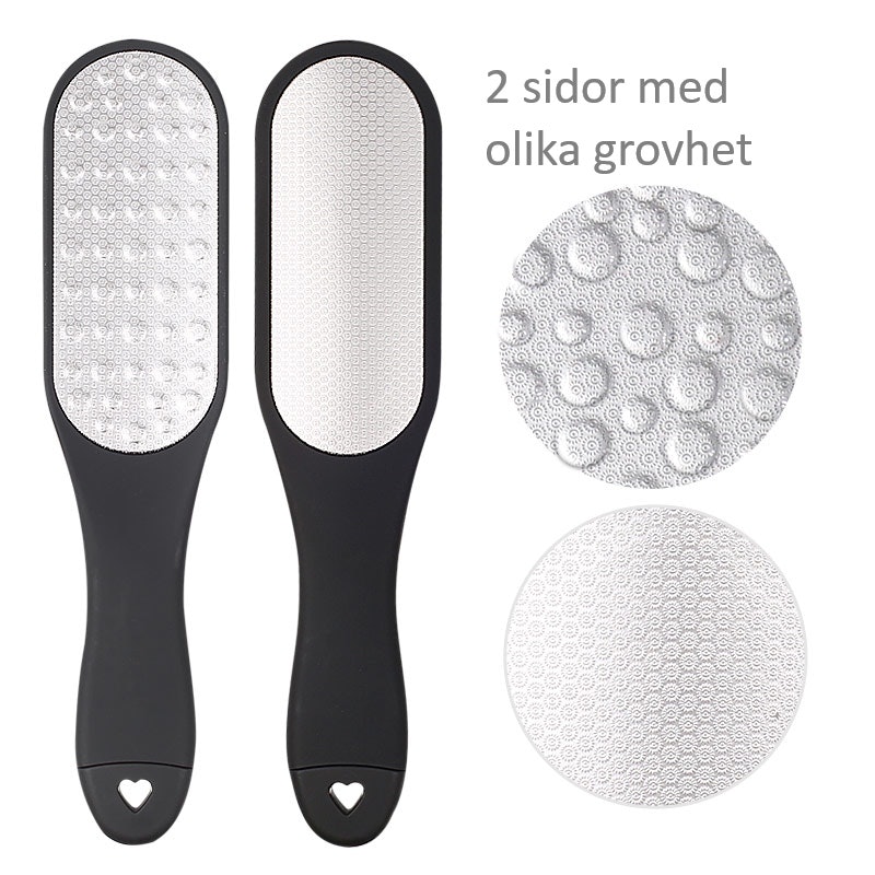 Fotfil 3 i 1 Svart