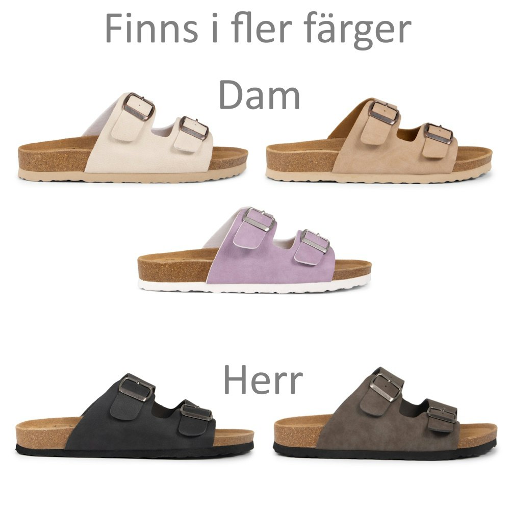 Biosandaler DAM fotriktig korksula, BEIGE