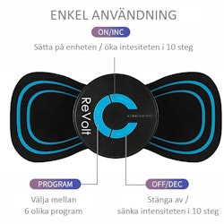 Revolt TENS, EMS massageapparat