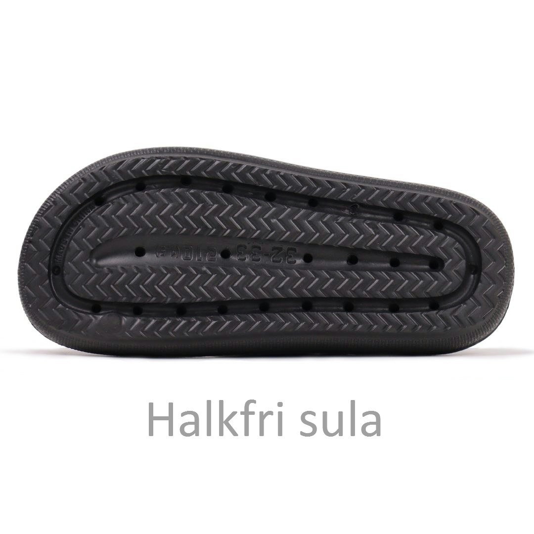 Mjuka cloud sandaler BARN, SVART