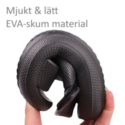 Mjuka cloud sandaler BARN, SVART