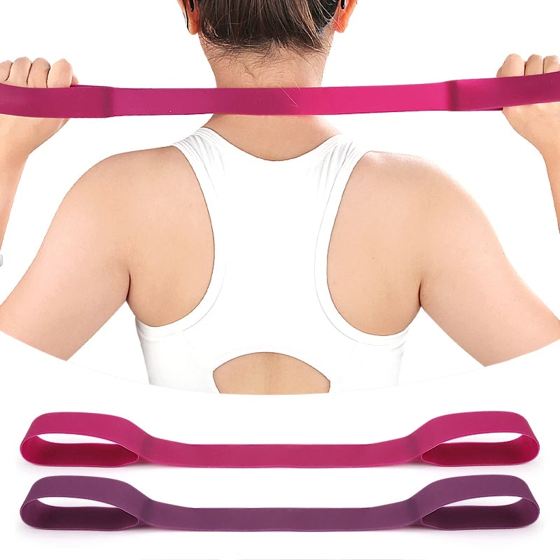 Träningsband kit, 3st resistance band  med handtag
