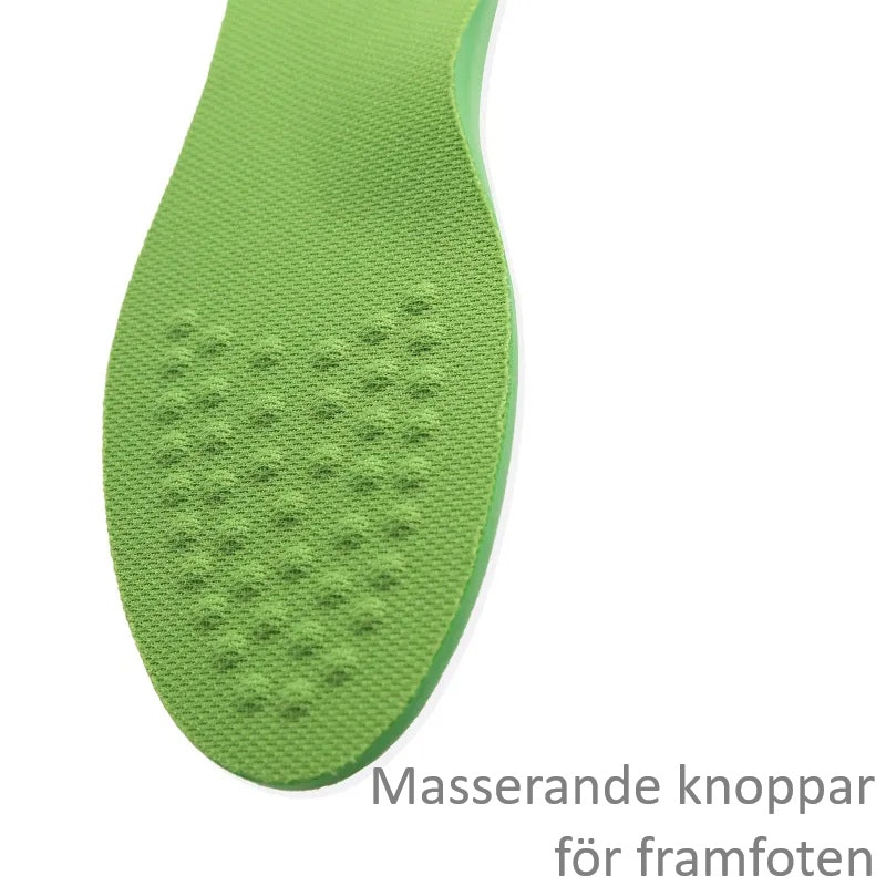 Skoinlägg mot hjulbenthet
