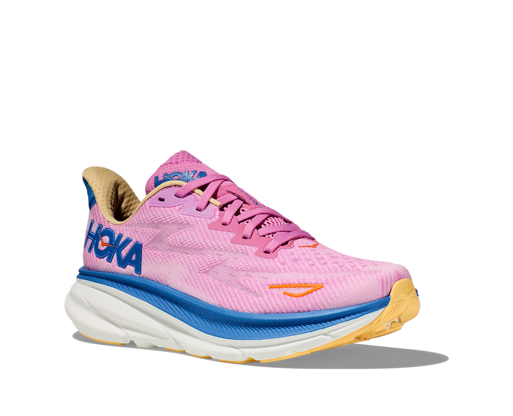 Hoka Clifton 9 Wide (Dam) - Cyclamen/Sweet Lilac