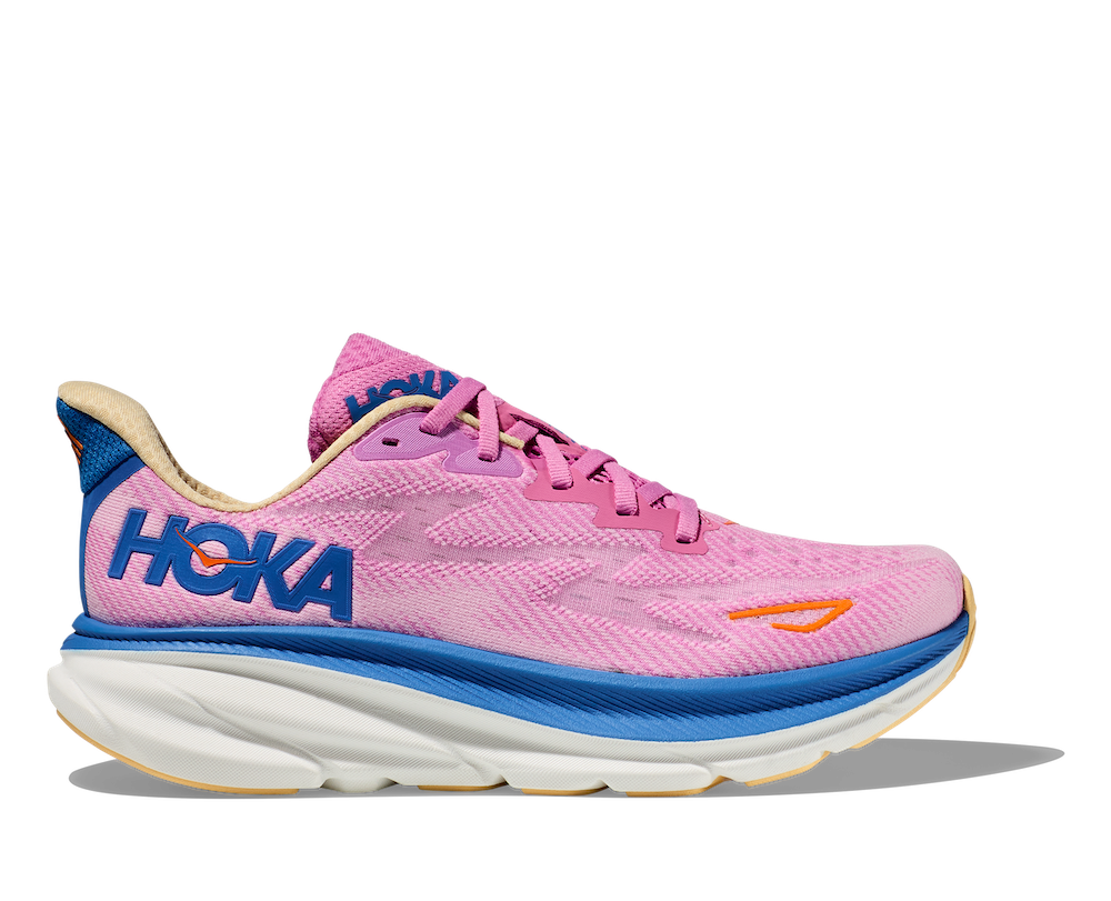 Hoka Clifton 9 Wide (Dam) - Cyclamen/Sweet Lilac