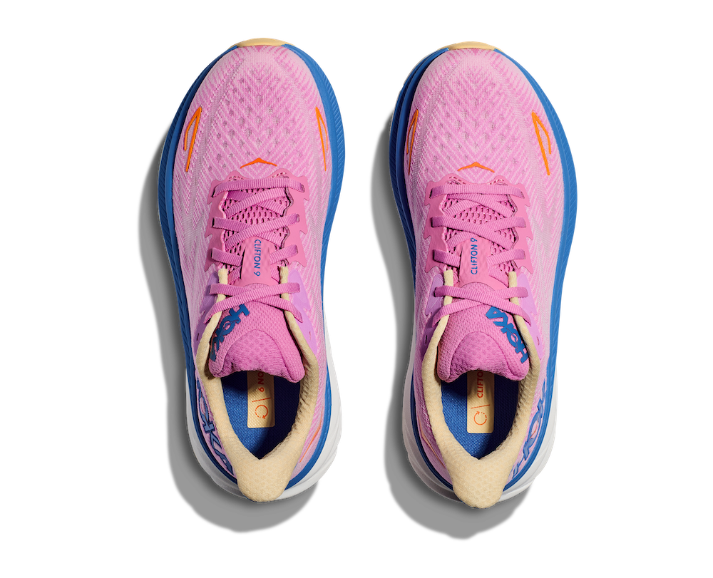 Hoka Clifton 9 Wide (Dam) - Cyclamen/Sweet Lilac