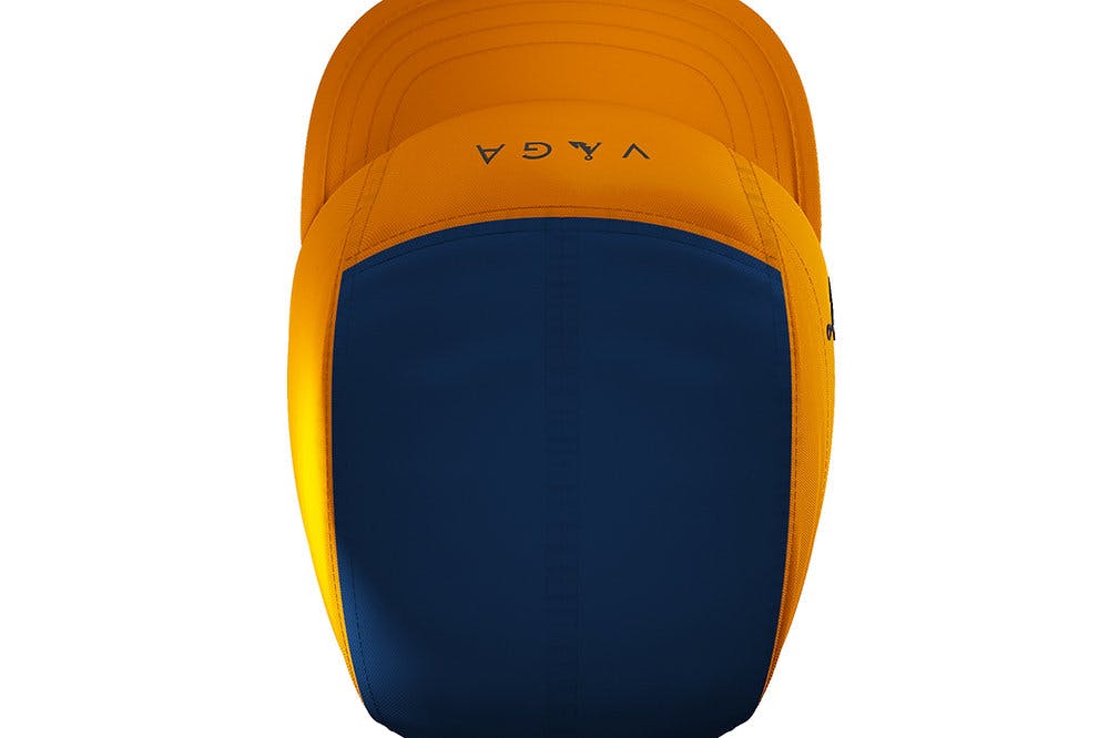 VÅGA Club Cap Vintage Orange / Blue