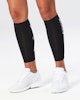 2XU Compression Calf Guards - Black/Black