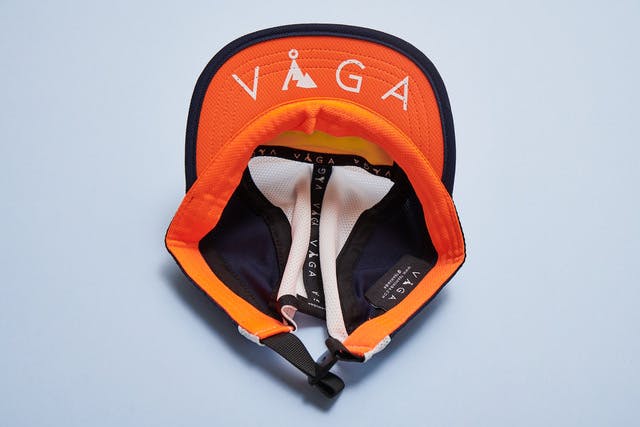 VÅGA Club Cap - Navy/Orange