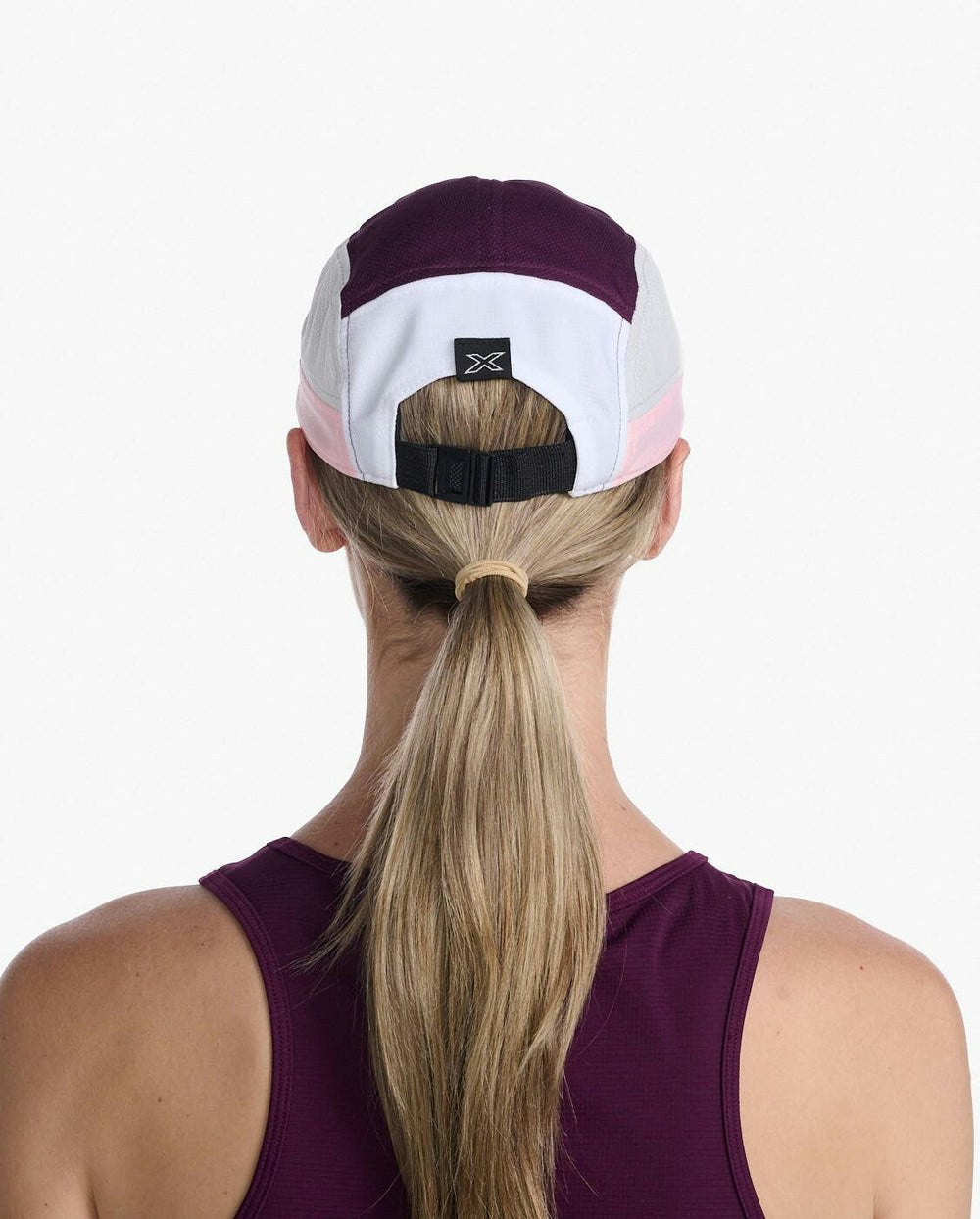2XU Light Speed Cap - Beet/Cameo