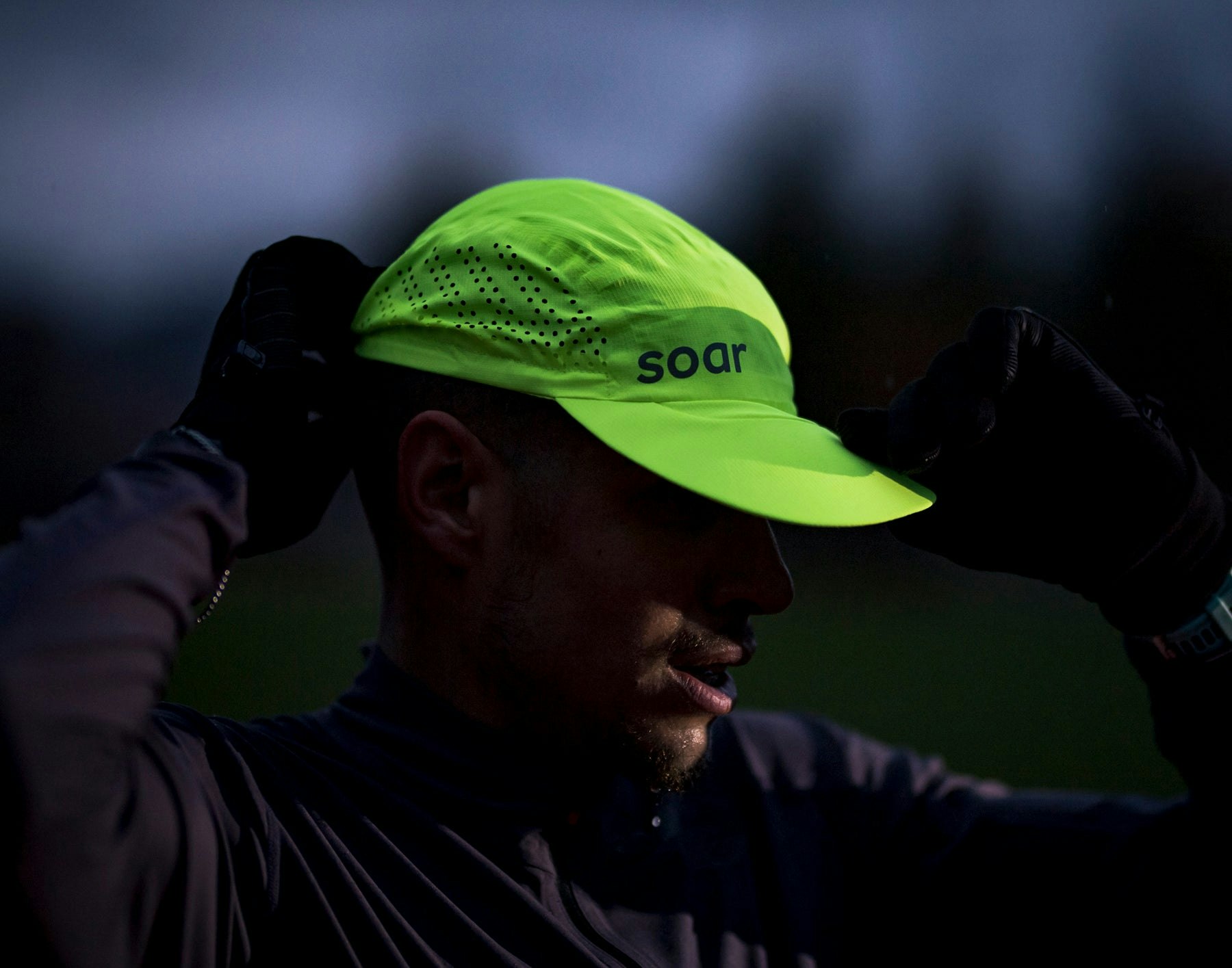 SOAR RUN CAP 3.0 - FLURO YELLOW