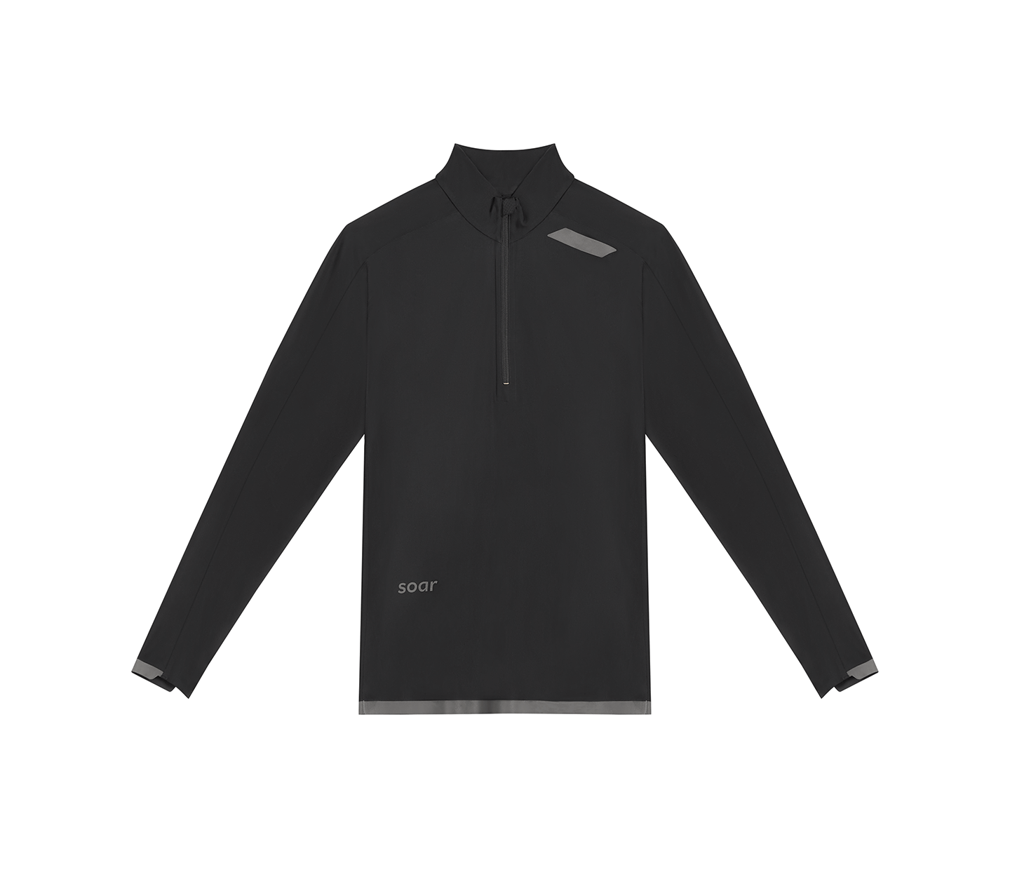 Soar Running Windbreaker Black (herr)