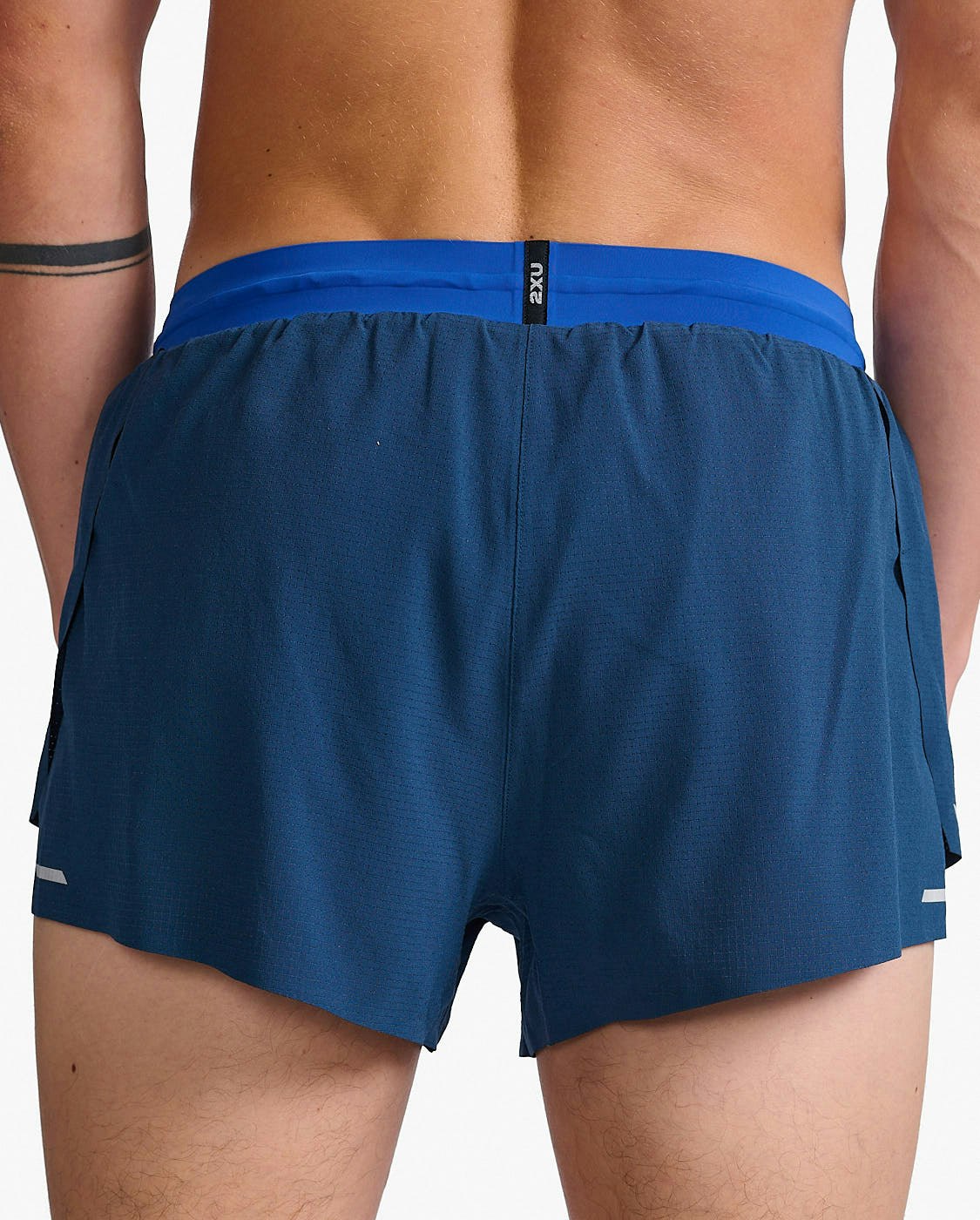 2XU Light Speed 3 inch Shorts  (Herr) - Moonlight/Silver Reflective