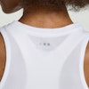 Saucony Stopwatch  Graphic Singlet (Dam) - White Graphic