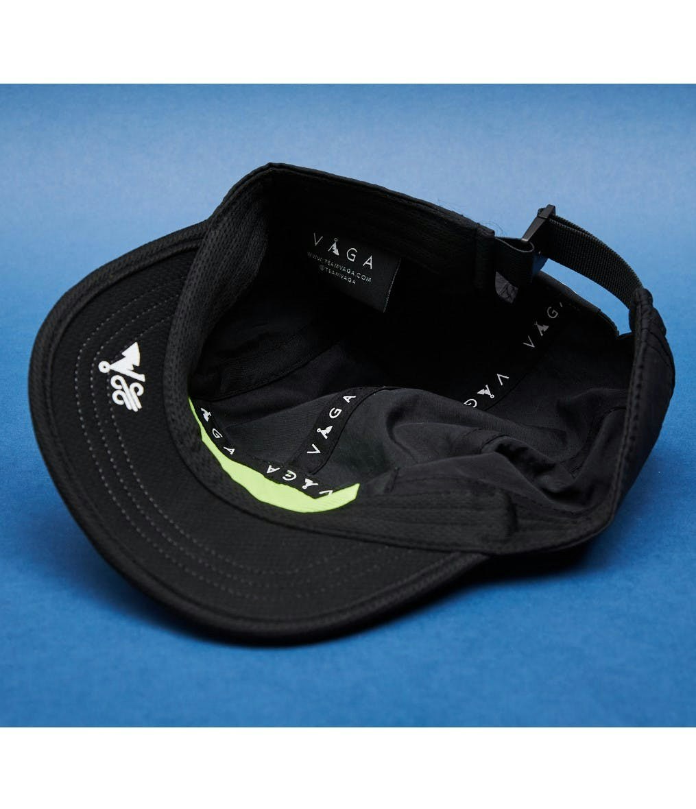 VÅGA Windproof Club Cap - Charcoal Black