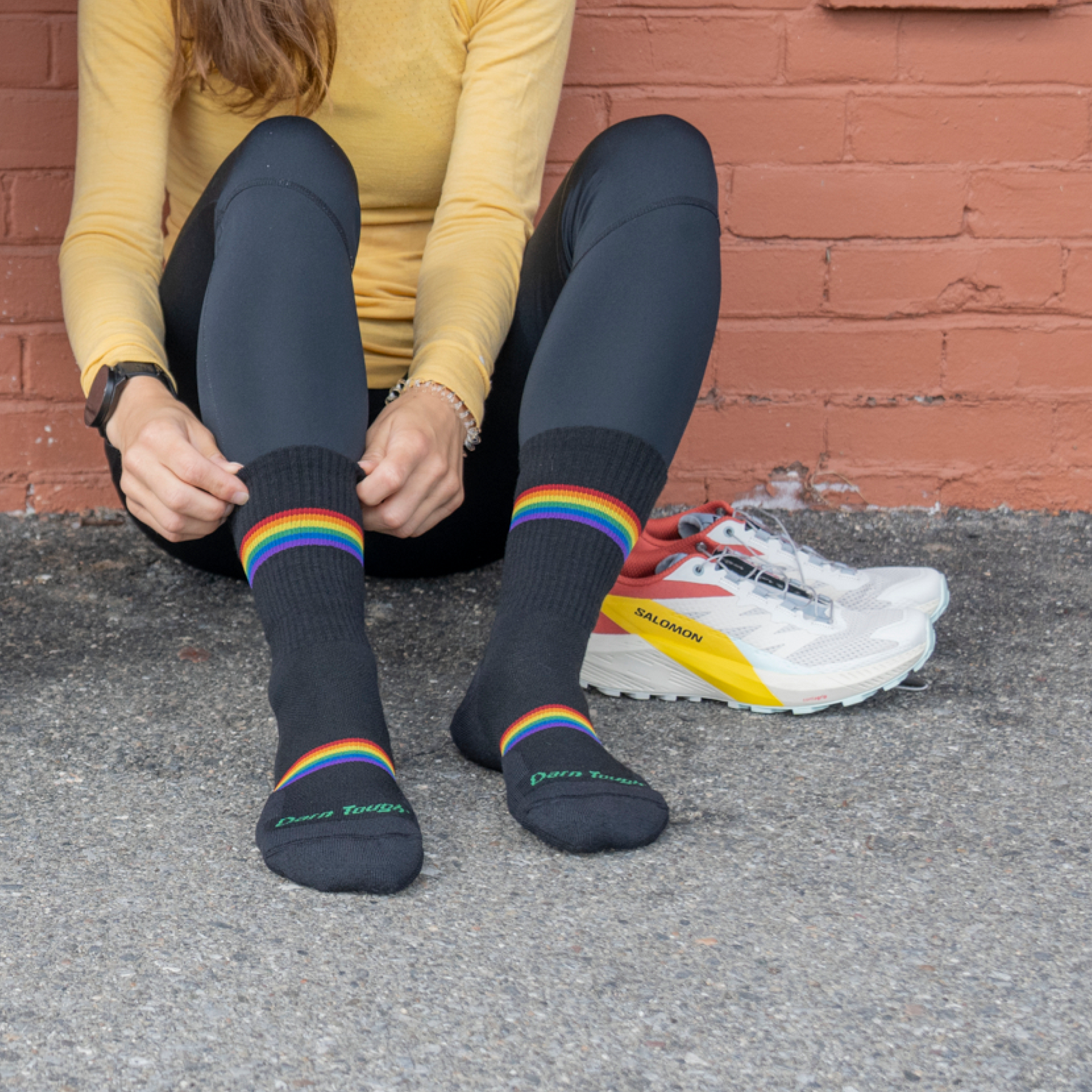 Darn Tough Prism - Micro Crew Lightweight with cushion (Dam)