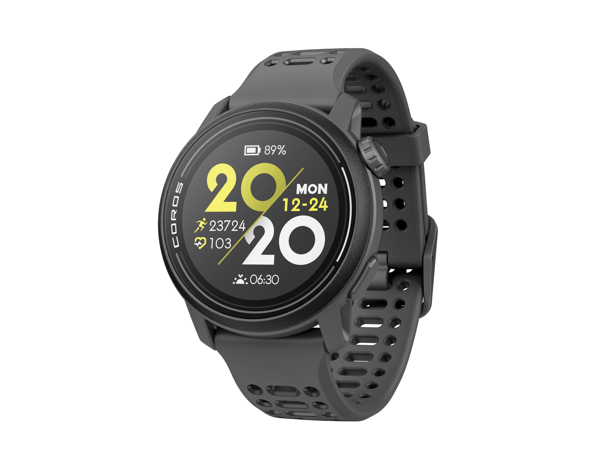 Coros Pace 3 Silicone Black
