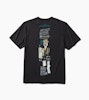 Roark Run Amok Mathis Basquiat Short Sleeve (Herr) - Black