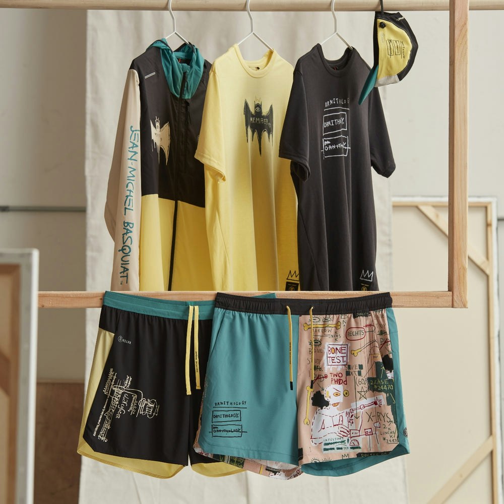 Roark Run Amok Mathis Basquiat Short Sleeve (Herr) - Black