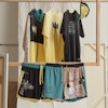 Roark Run Amok Mathis Basquiat Short Sleeve (Herr) - Black
